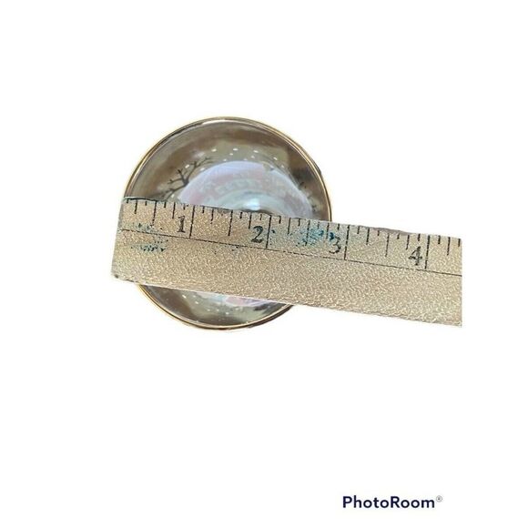 Libbey Winter Scenery Glass with Gold Rim VINTAGE COLLECTIBLE NWT - Picture 5 of 6